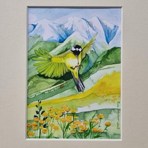 Frühling und Kohlmeise